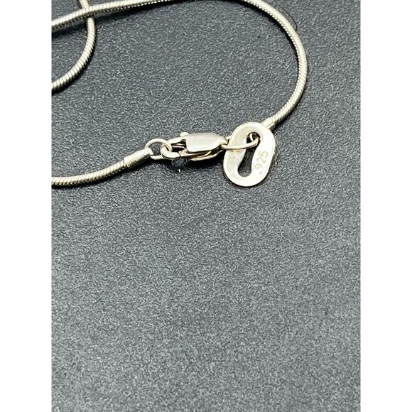 Sterling Silver 925 Watermelon
Tourmaline Pendant Necklace
16" Chain Bezel - Picture 11 of 15